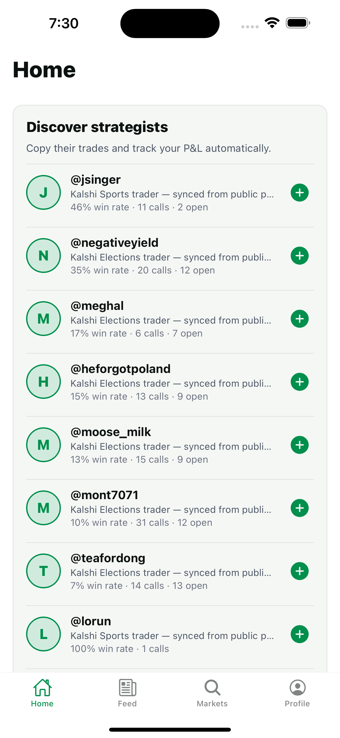Mirror Trade - Discover and copy top prediction market strategists